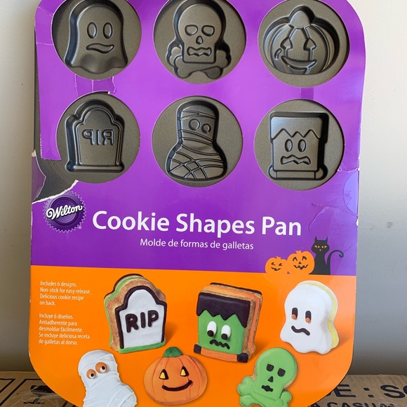 Wilton cookie shapes Halloween pan